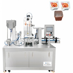 Rotary type air-conditioning lock fresh-sealing machine